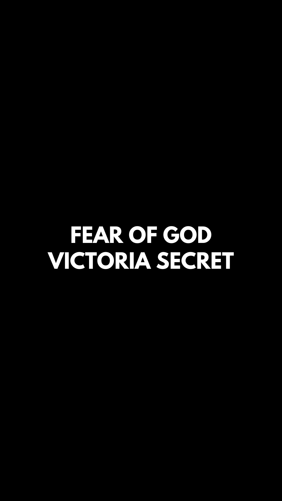 FOG - VICTORIA SECRET