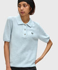 Fred Perry Textured Knitted Shirt Women K1113/R30