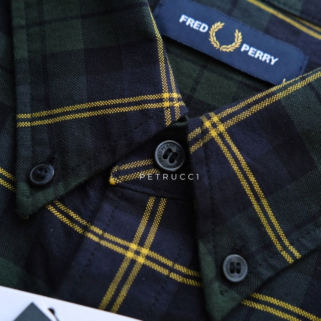 Fred Perry Oxford Tartan Shirt Long Sleeve M9621/608