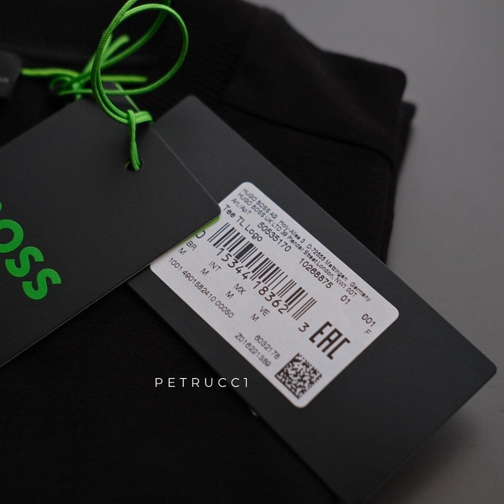 BOSS Stretch-cotton T-shirt with large logo Tee TL Logo 50535170