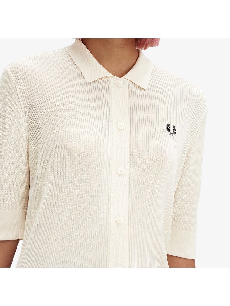 Fred Perry Ribbed Knitted Shirt Women K8106/560