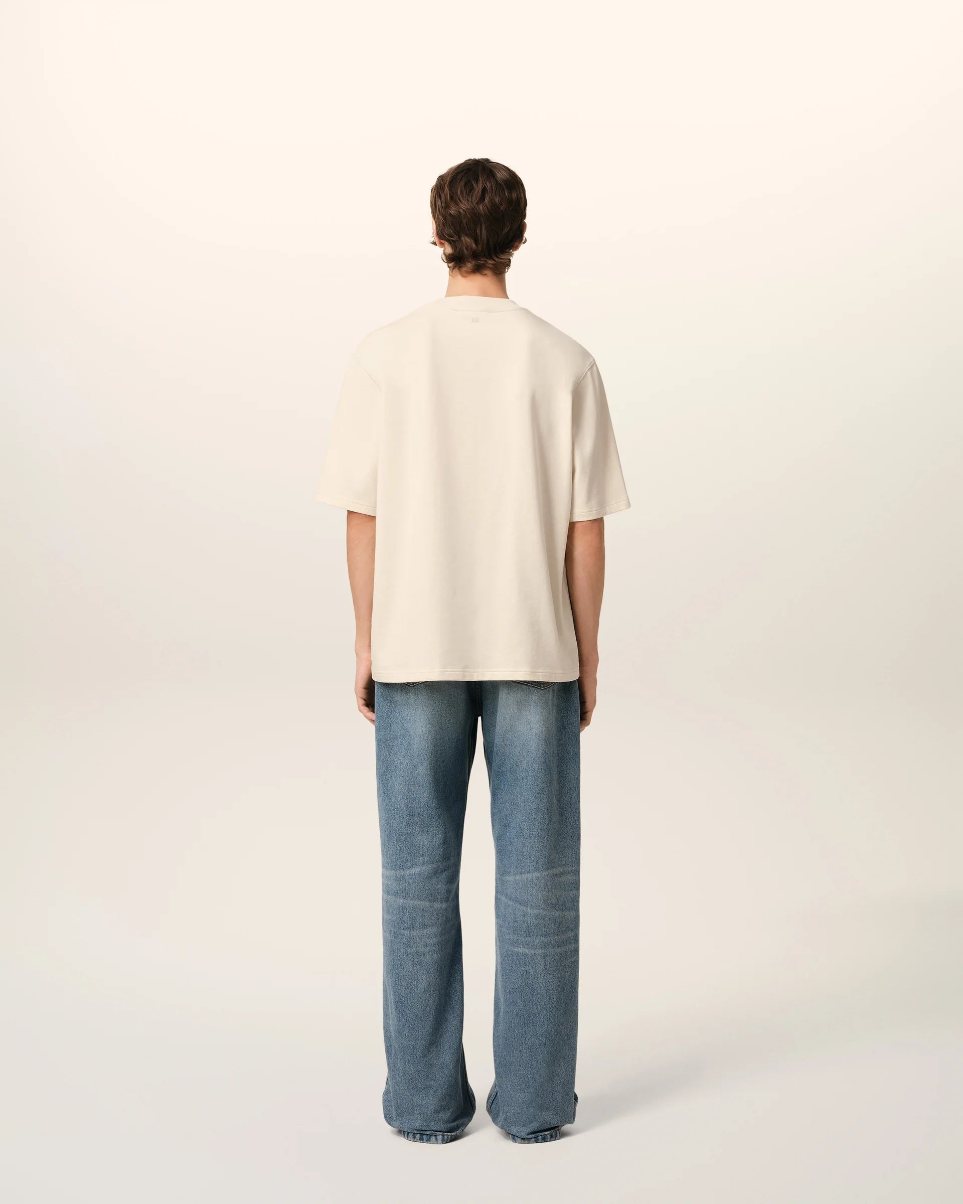 AMI Paris Patch T Shirt UTS075