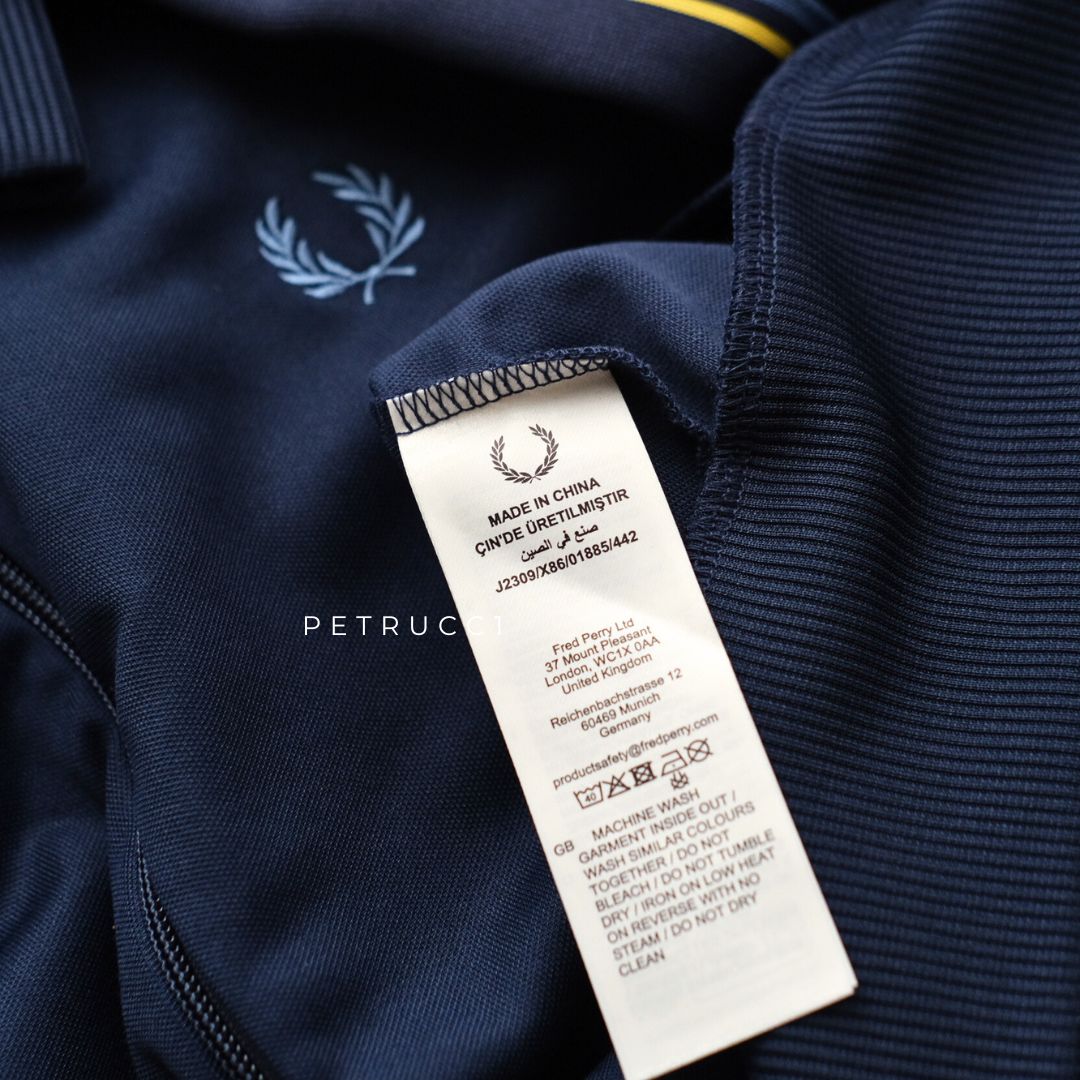 Fred Perry Tramline Tape Track Jacket J2309/X86