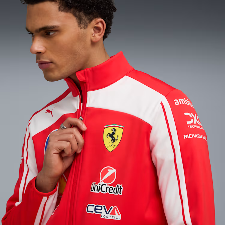 F1 FERRARI 2026 Scuderia Ferrari HP Replica Drivers Softshell Jacket Men