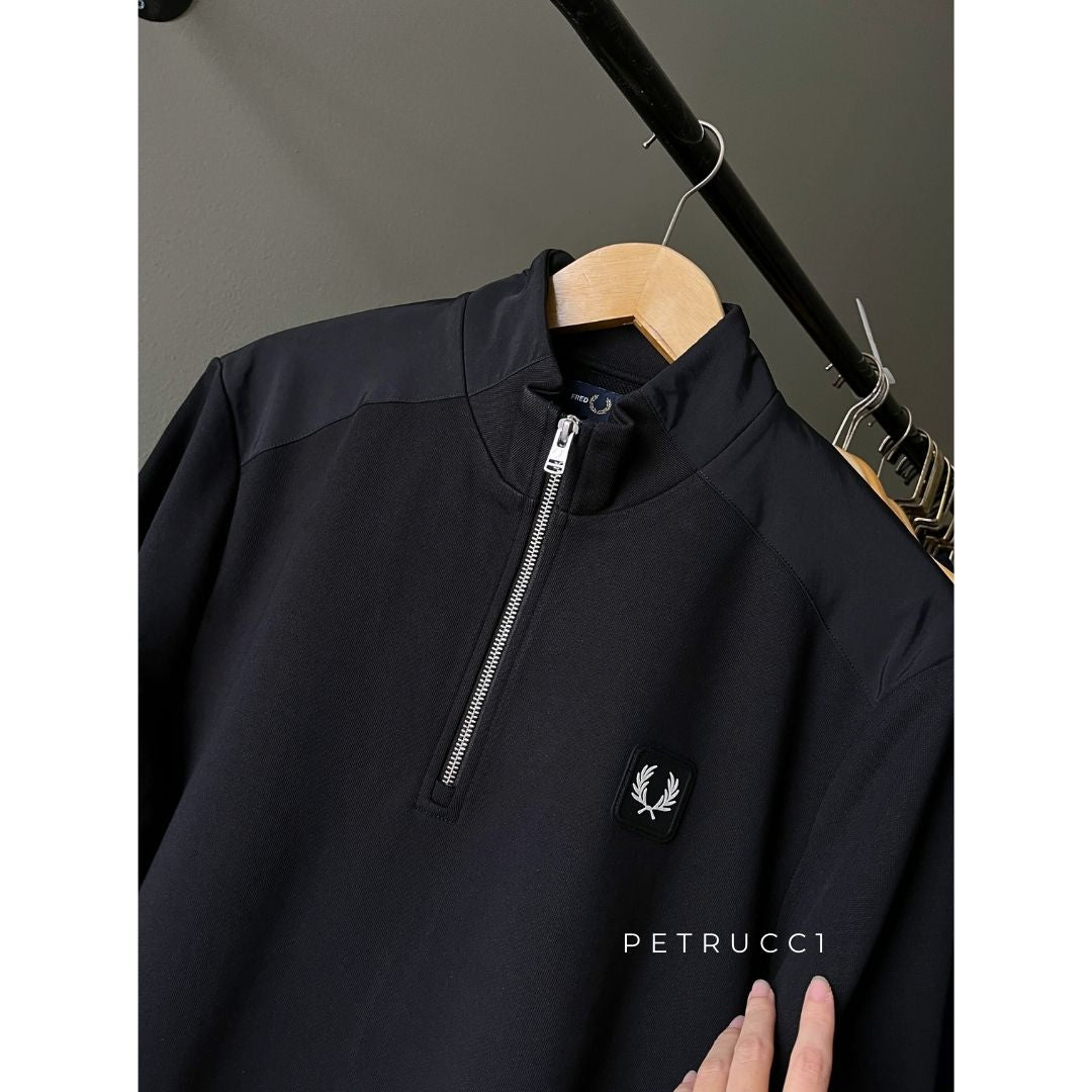 Fred Perry Half Zip Badge Track Jacket SM1163/102