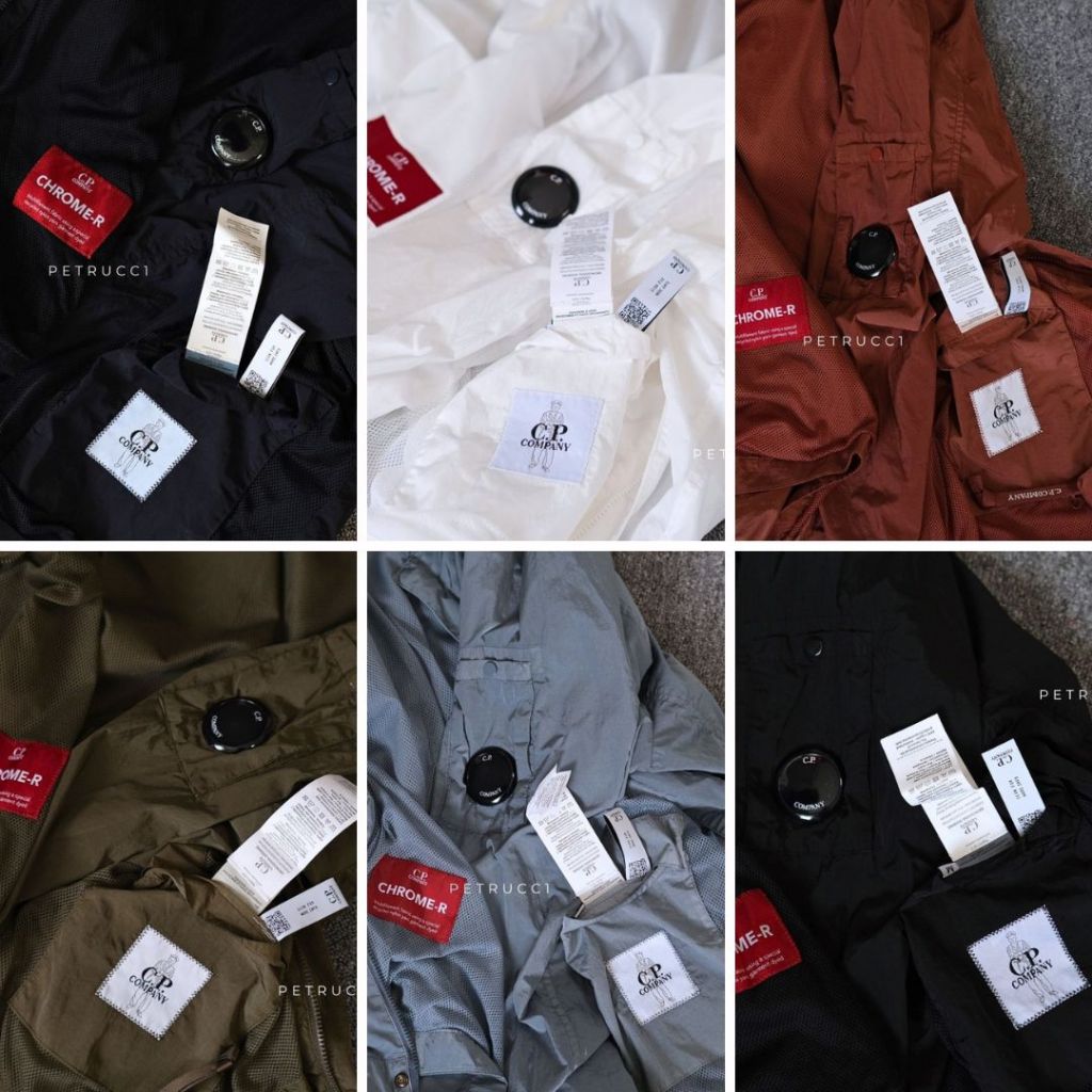 CP Company Chrome R Full Zip Overshirt 18CMOS095A