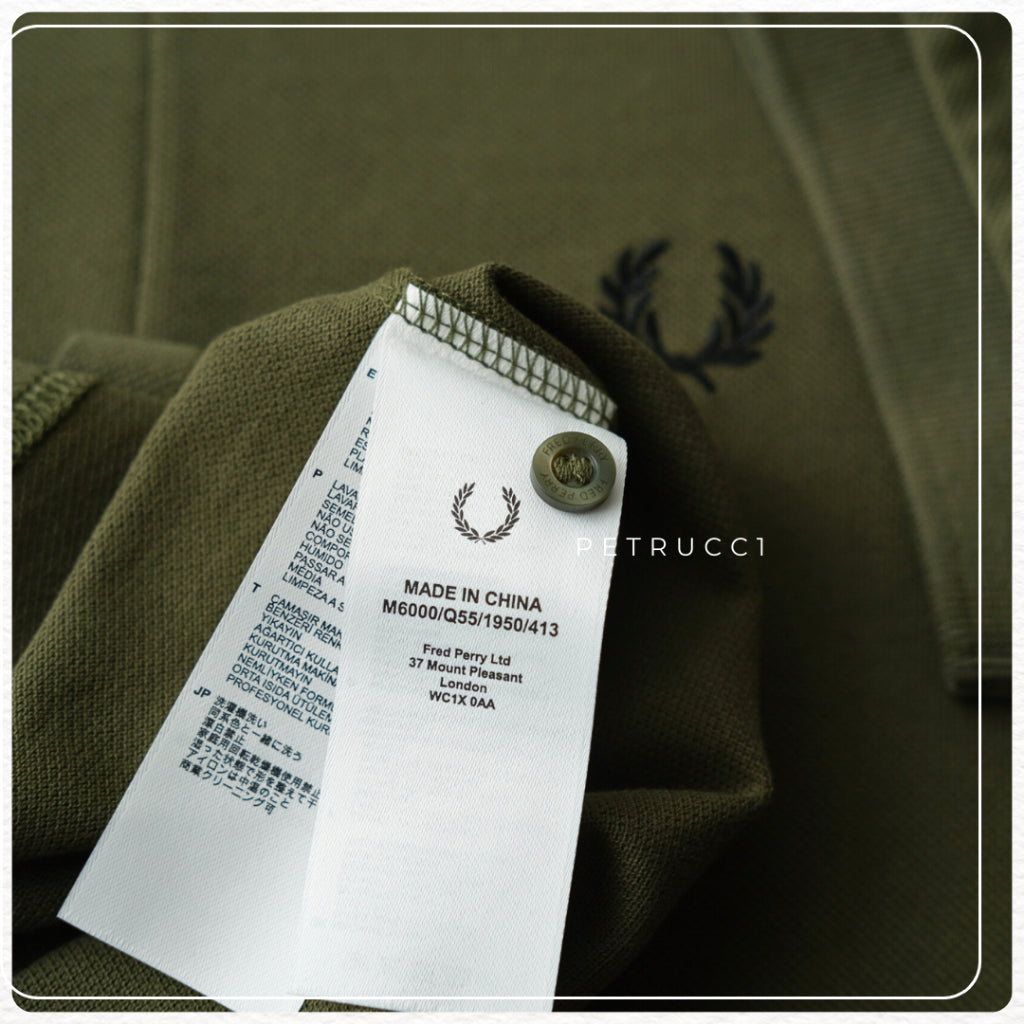 FP Fred Perry Original Polo Shirt Cowo Original Branded