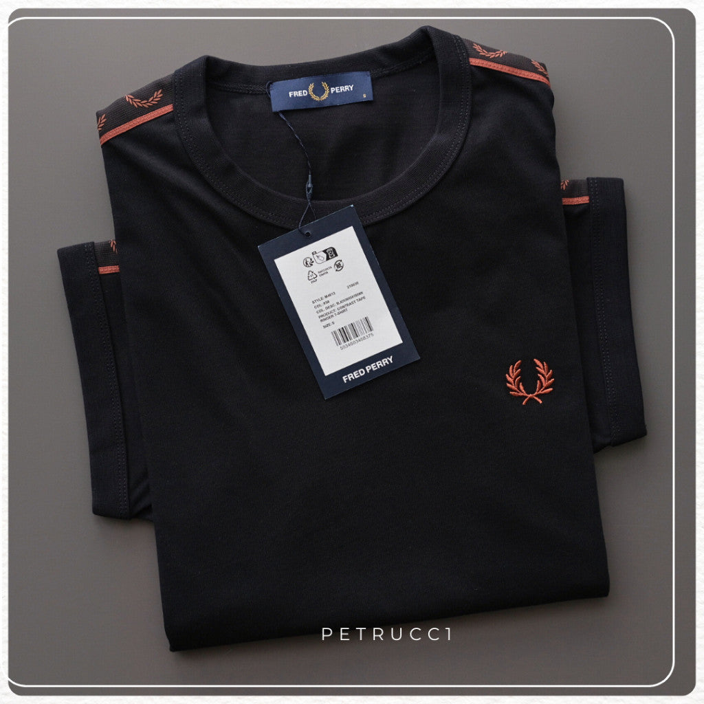 Fred Perry Contrast Tape Ringer T Shirt M4613/U73