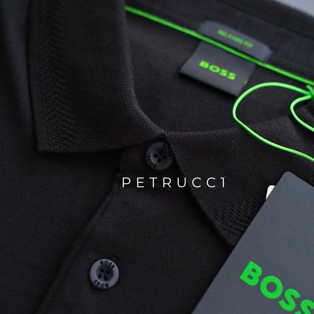 BOSS Relaxed-fit polo shirt in cotton with golf artwork Percy Heritage 50538111