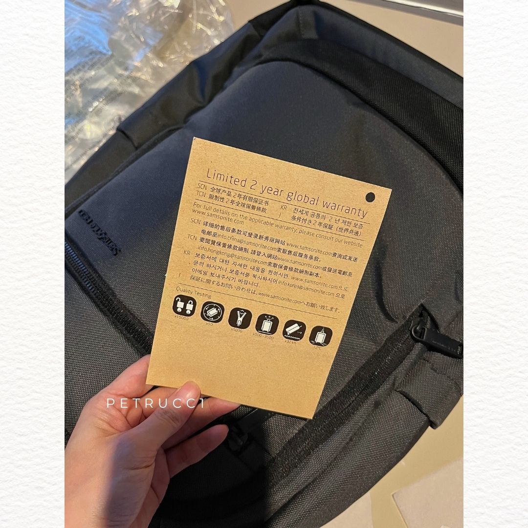 SAMSONITE CRAGGAN BACKPACK Tas Ransel