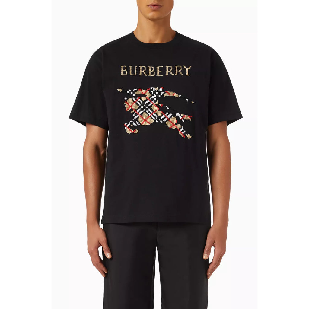BURBERRY Cross Stitch EKD T shirt 8109021
