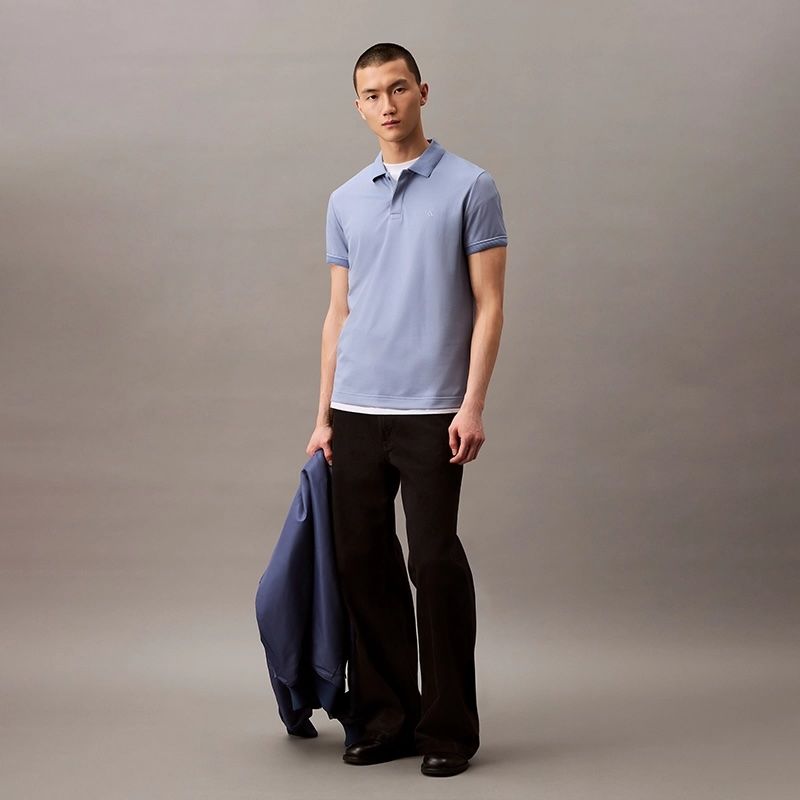 Calvin Klein Polo Men's Short Sleeve Polo Shirt 4RAB204