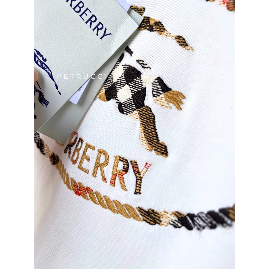 BURBERRY Kaos Tee T Shirt Cowo Pria Man Men 8123436