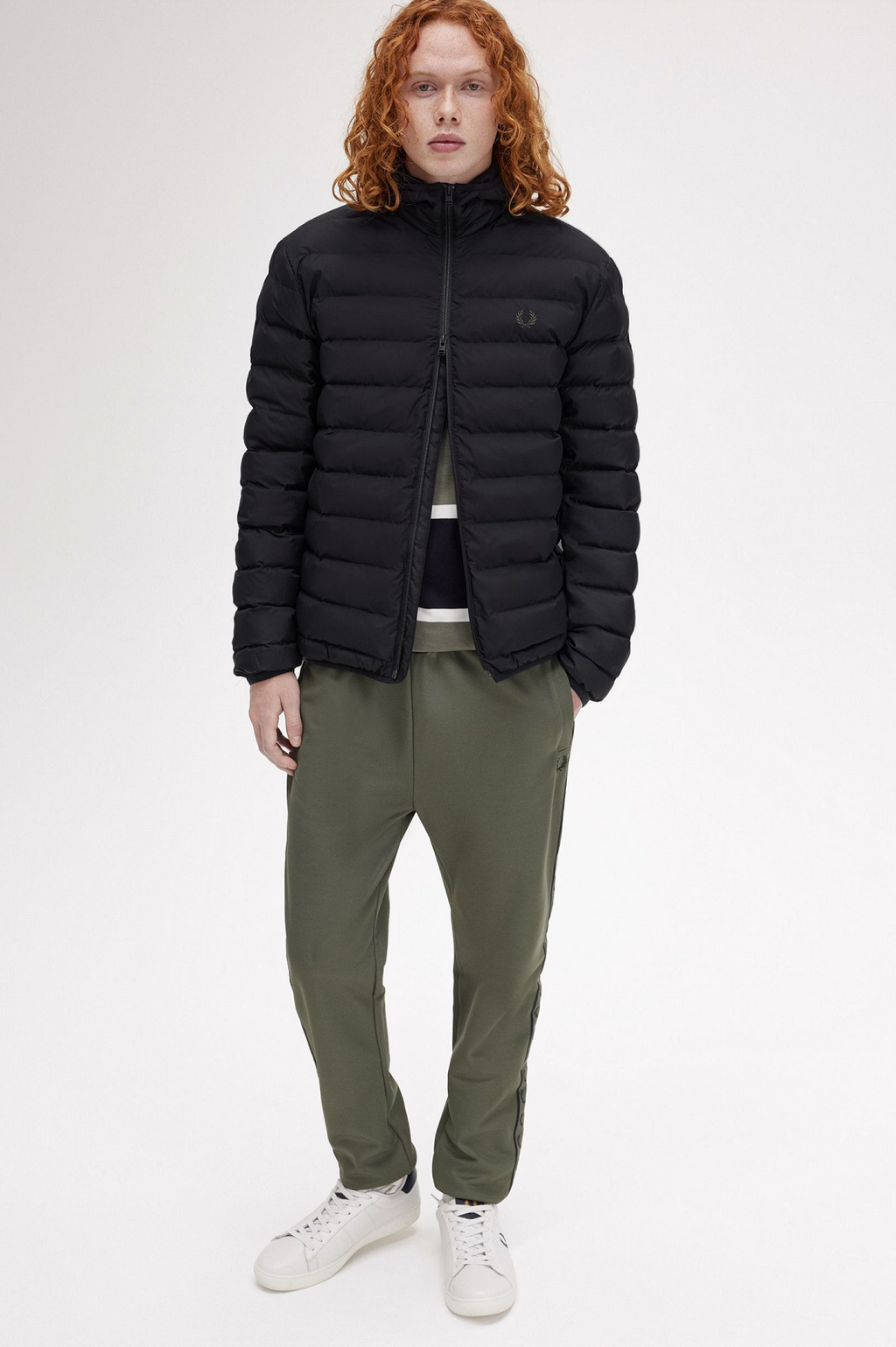 Fred Perry Hooded Insulated Jacket Puffer J8553/102