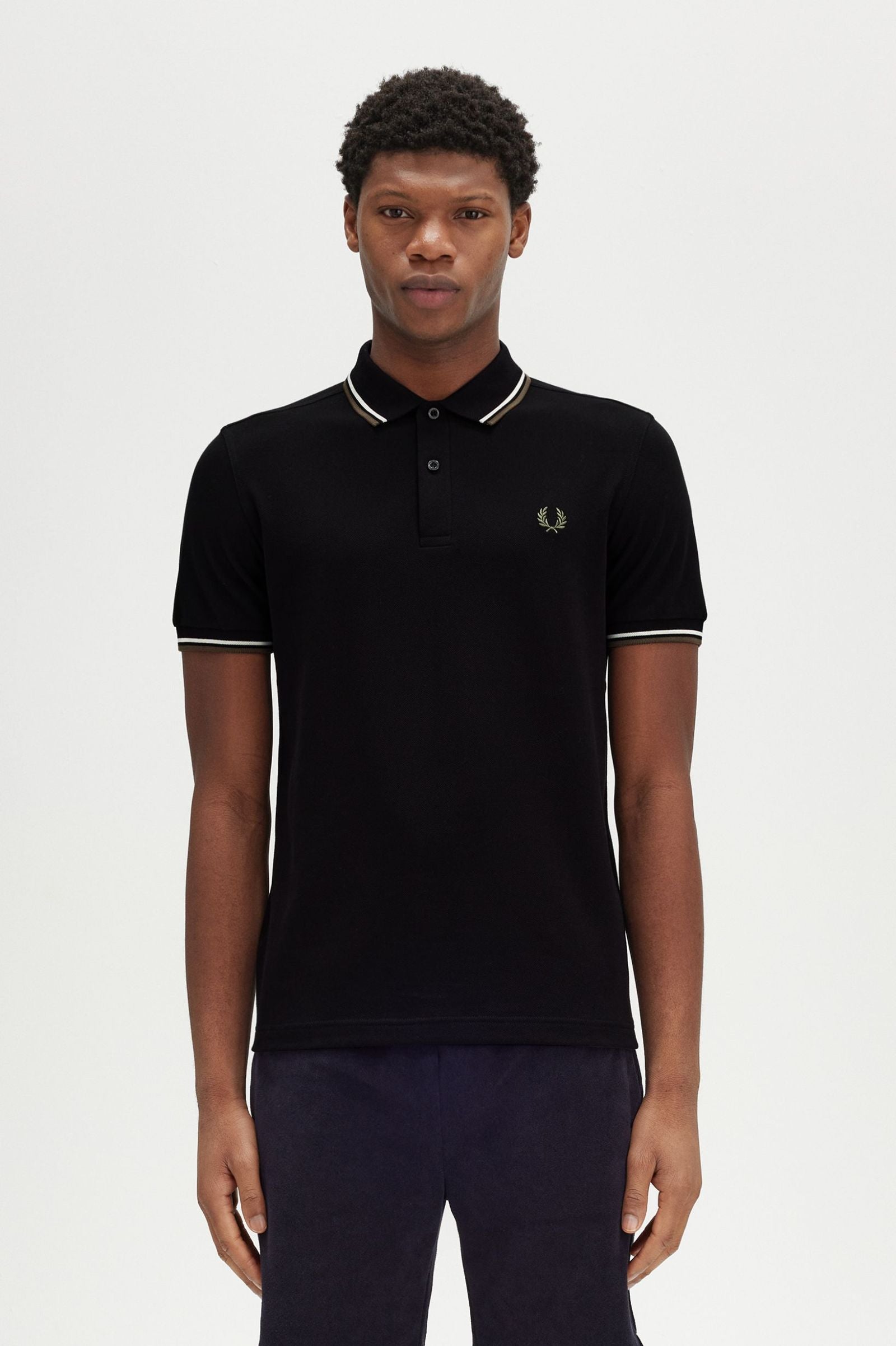 FRED PERRY Polo Shirt Cowo Original Kaos Pria M3600/W54