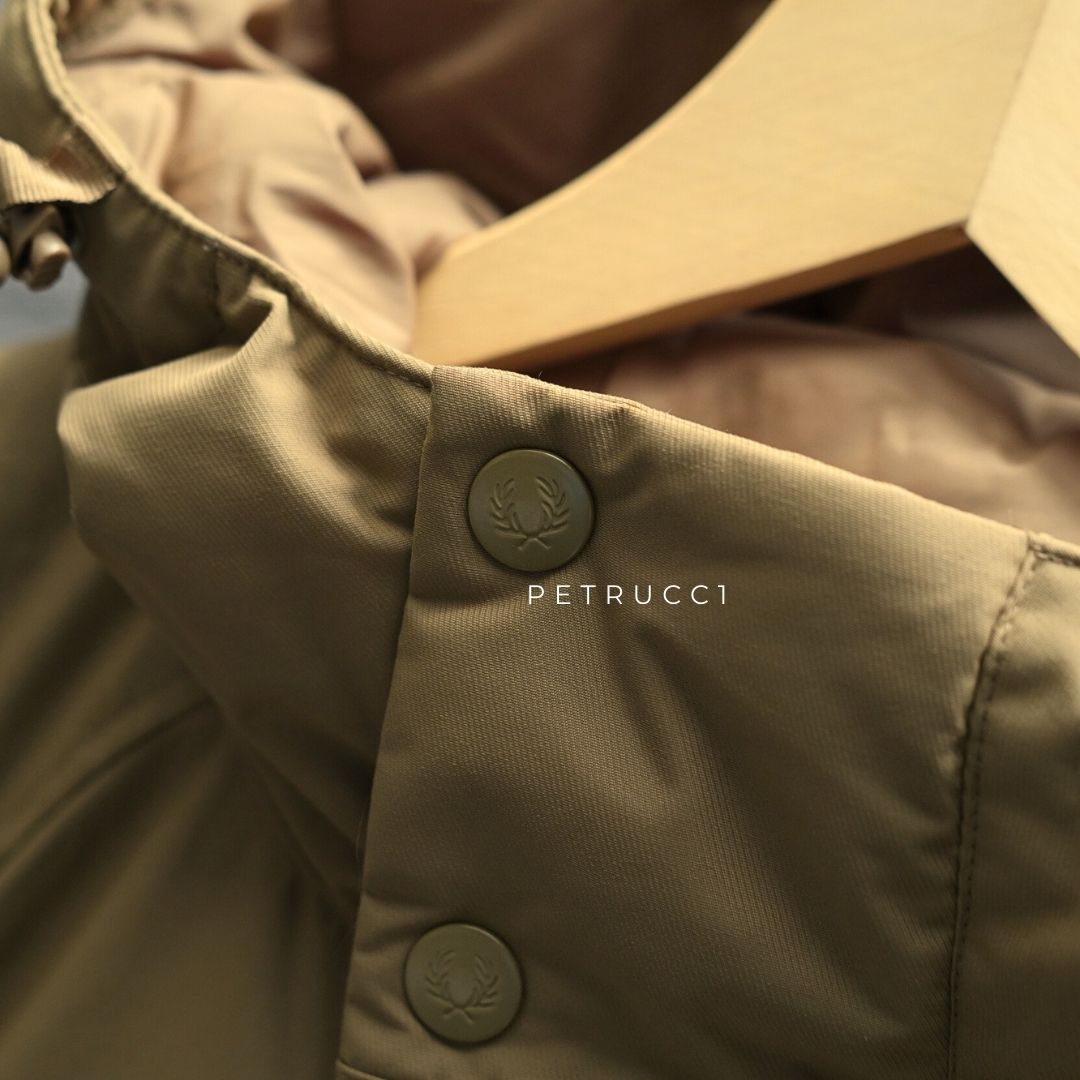 Fred Perry Padded Zip Through Parka Jacket J6516/P96