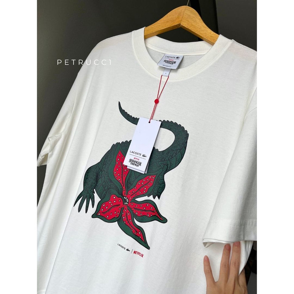 LACOSTE x Netflix Organic Cotton T Shirt TH8462