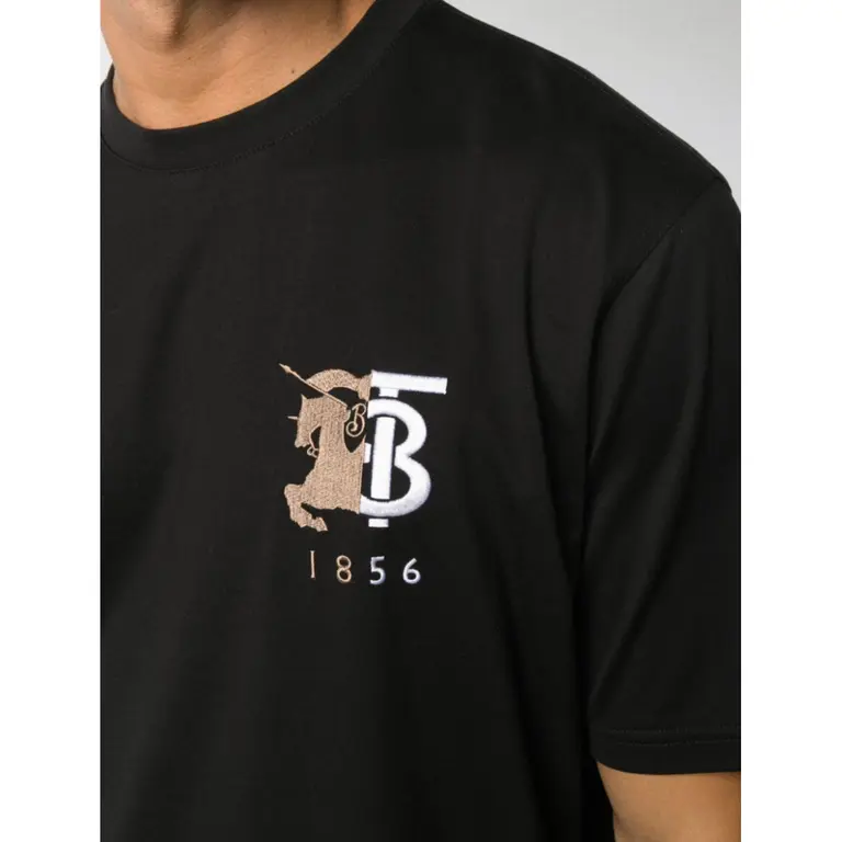 BURBERRY Hesford TB Monogram Embroidery T shirt 8023785