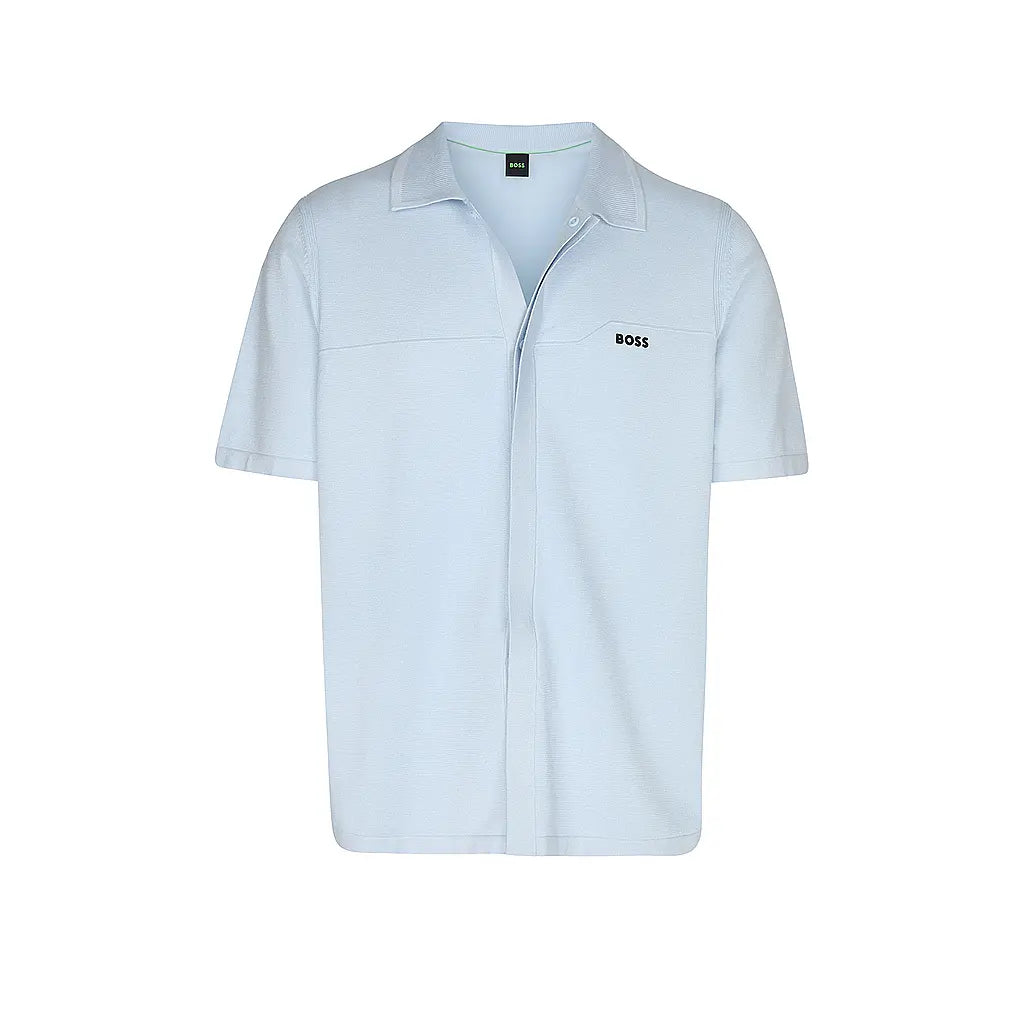 BOSS KN_Terrace ST Knitted Golf Polo Shirt 50558348