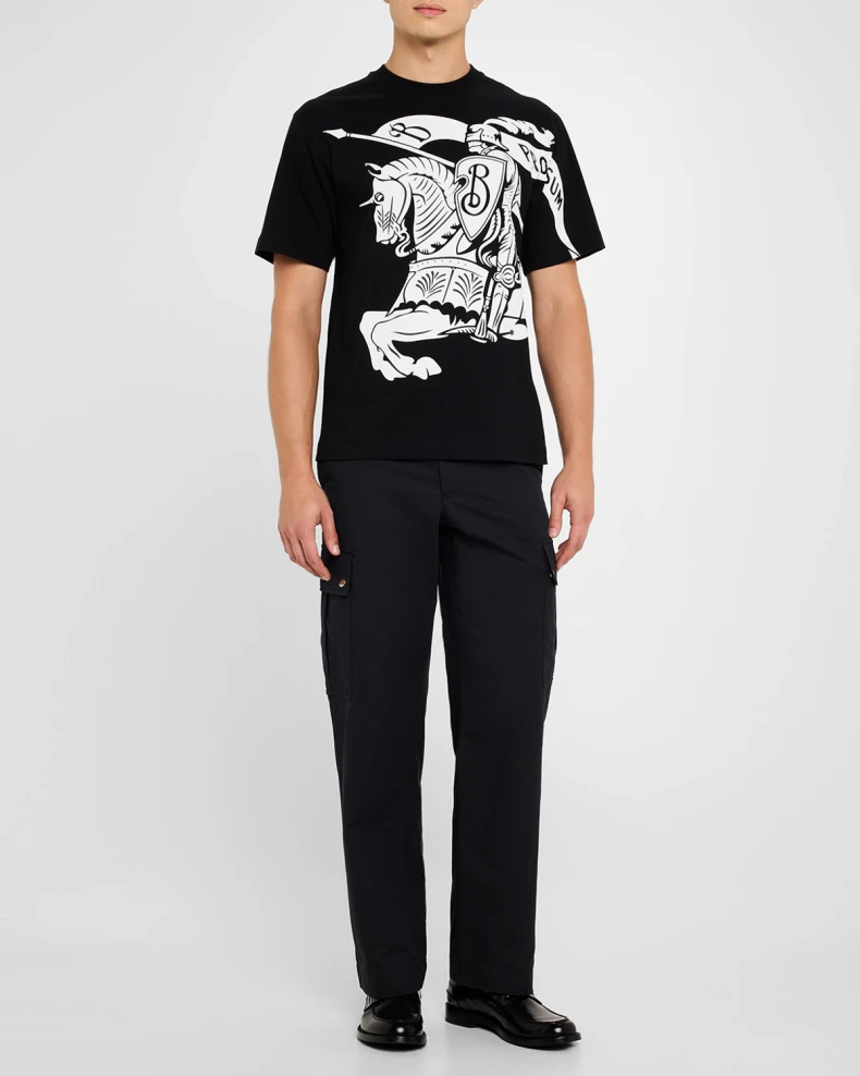 BURBERRY EKD Cotton T shirt 8095058