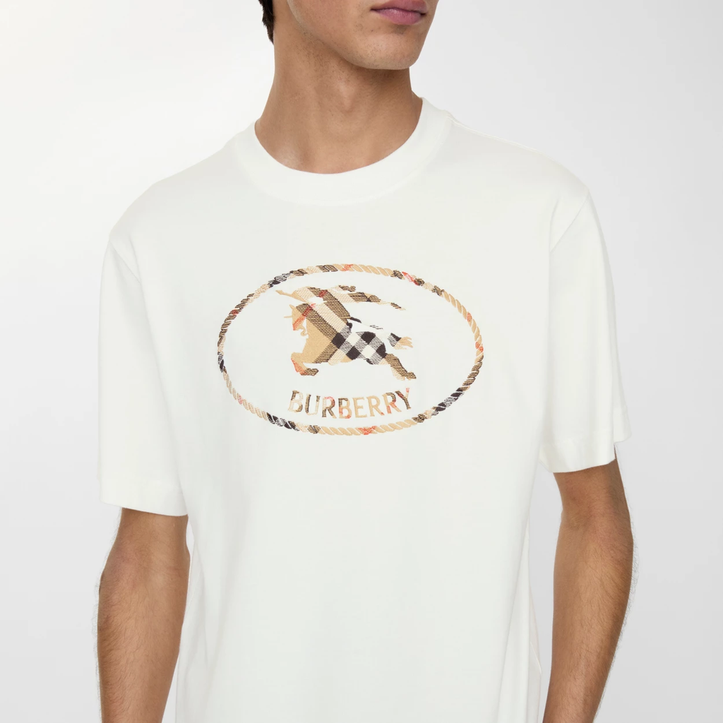BURBERRY Kaos Tee T Shirt Cowo Pria Man Men 8123436