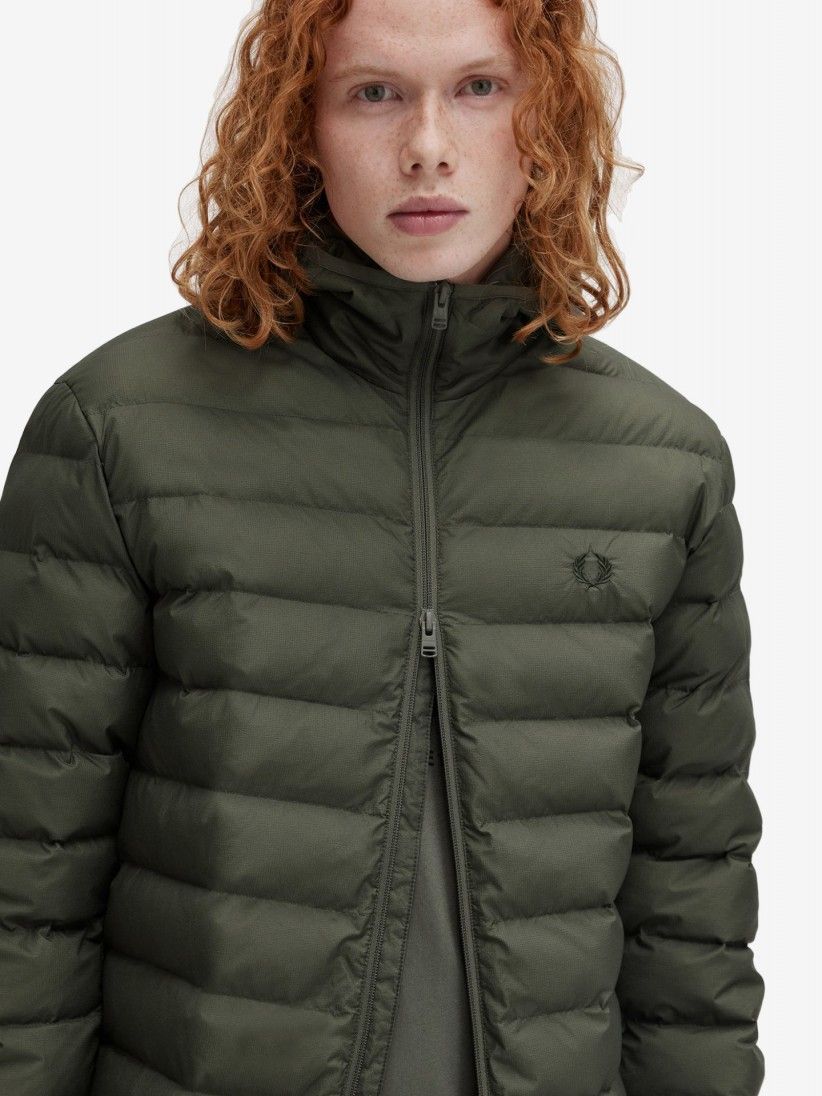 Fred Perry Hooded Insulated Jacket Puffer J8553/W19