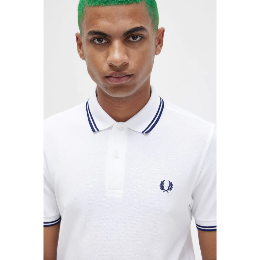FRED PERRY FP Polo Shirt Cowo Kaos Lengan Pendek Pria M3600/Q41