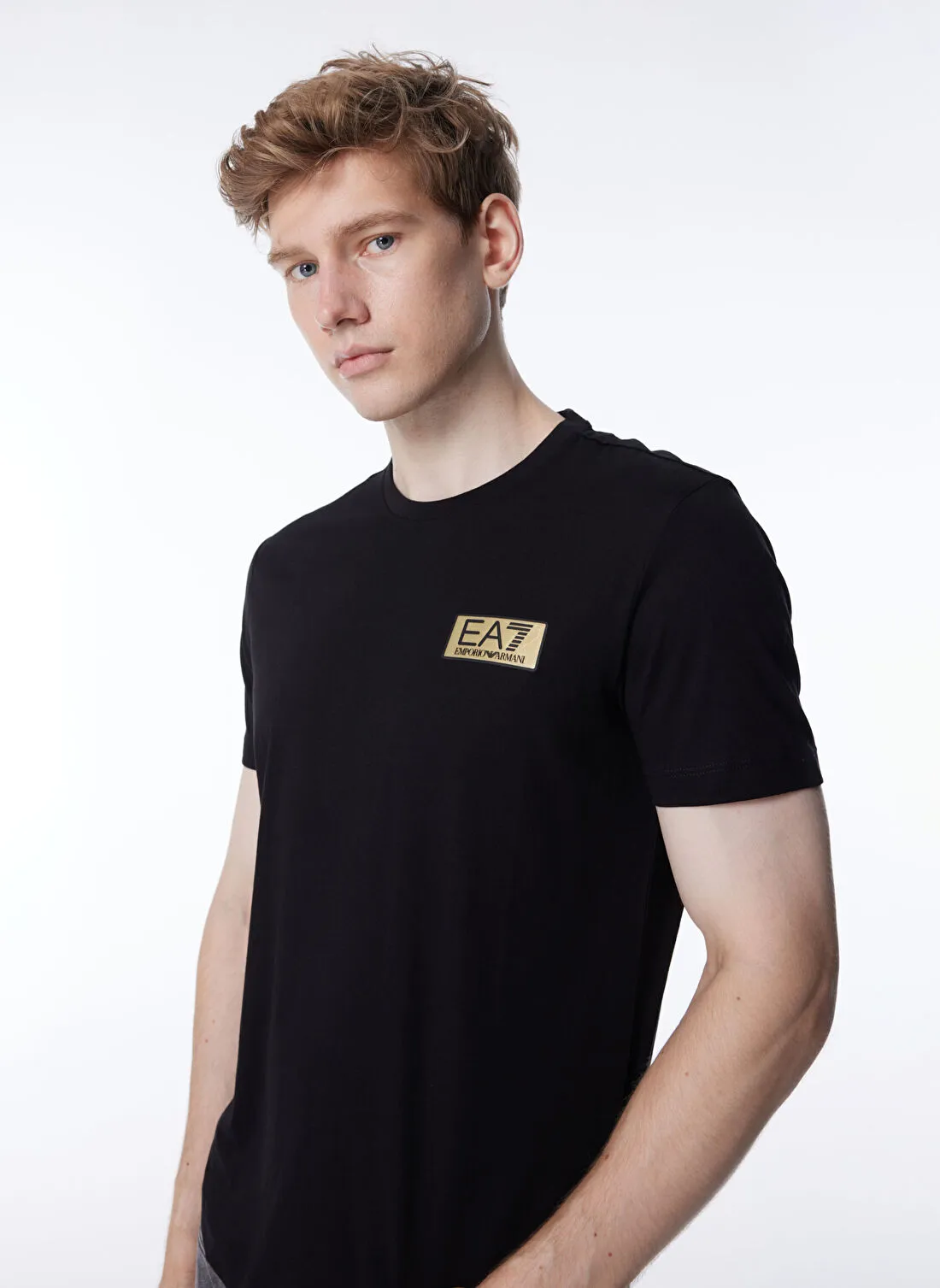 Emporio Armani EA7 T Shirt logo Tee man men kaos 3DPT07