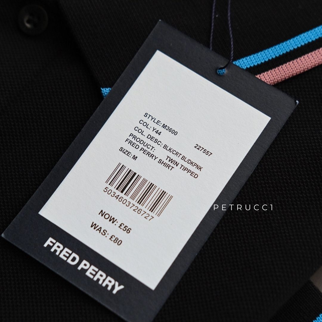 Fred Pery The Twin Tipped Polo Shirt M3600/Y44