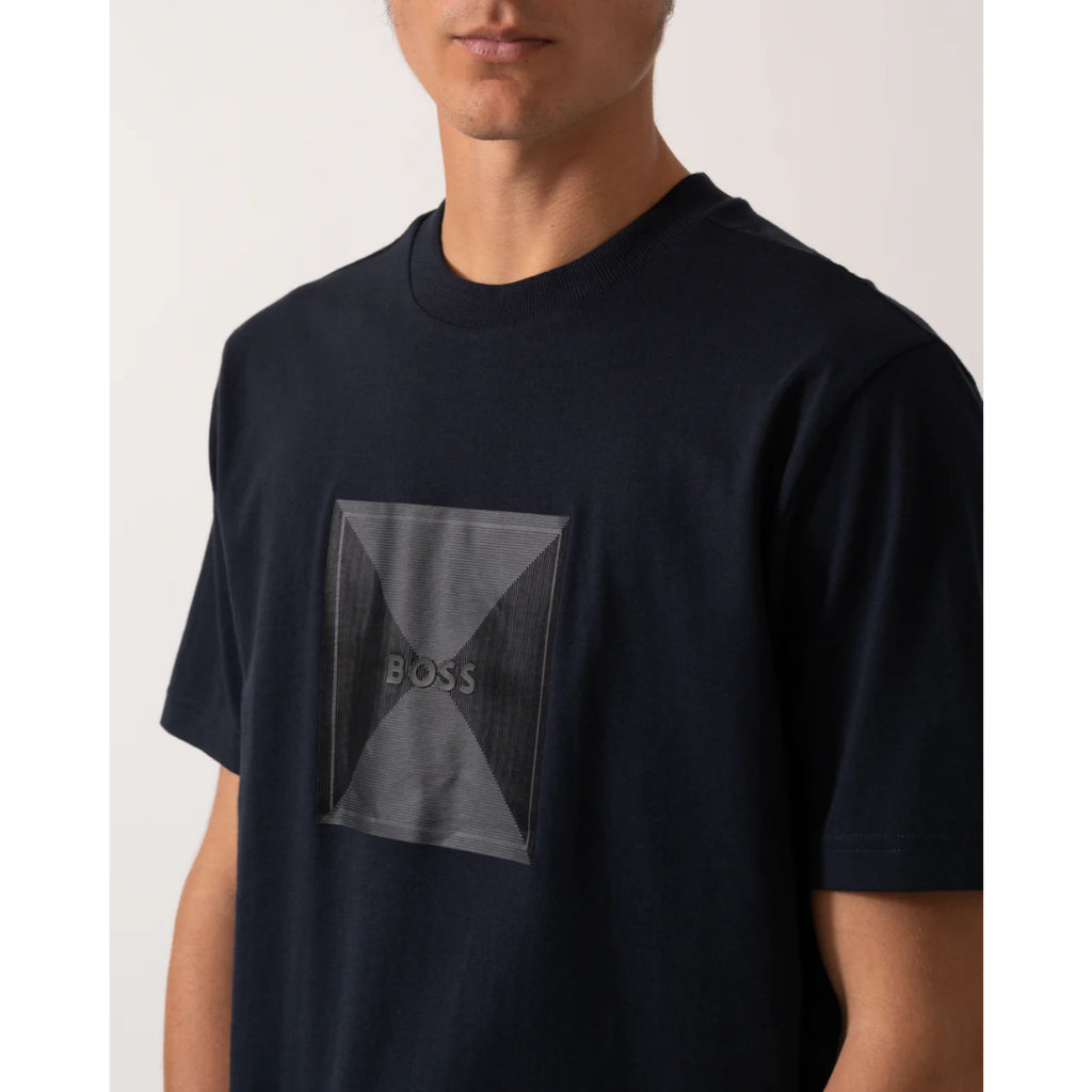 BOSS TEE LOGO RIB 99 50538096