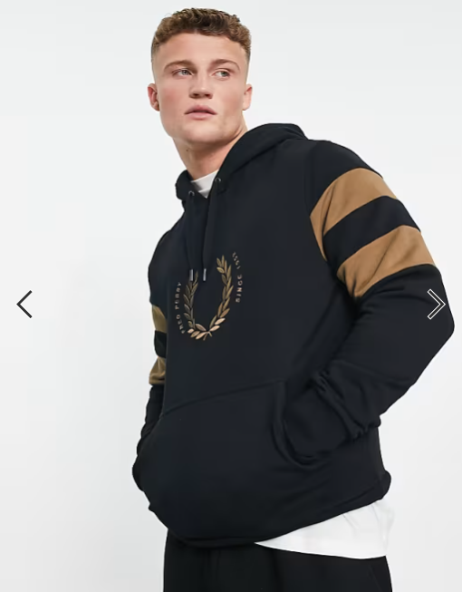 Fred Perry Bold Tipped Hoodie M4719/102