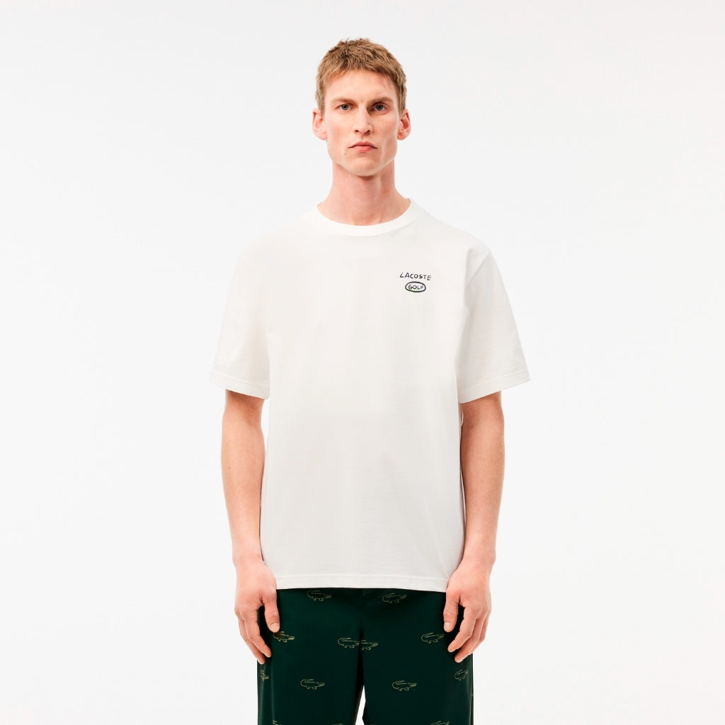 LACOSTE Ultra Dry Technical Jersey Golf T Shirt TH2562