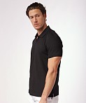 CALVIN KLEIN Tech Pique Zip Polo Shirt