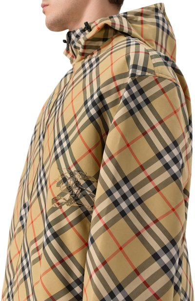 BURBERRY Reversible Check Hooded Jacket 81041021