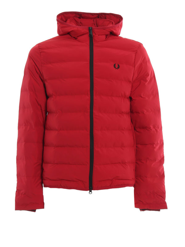 Fred Perry Hooded Quilted Puffer Jacket J7516/I56