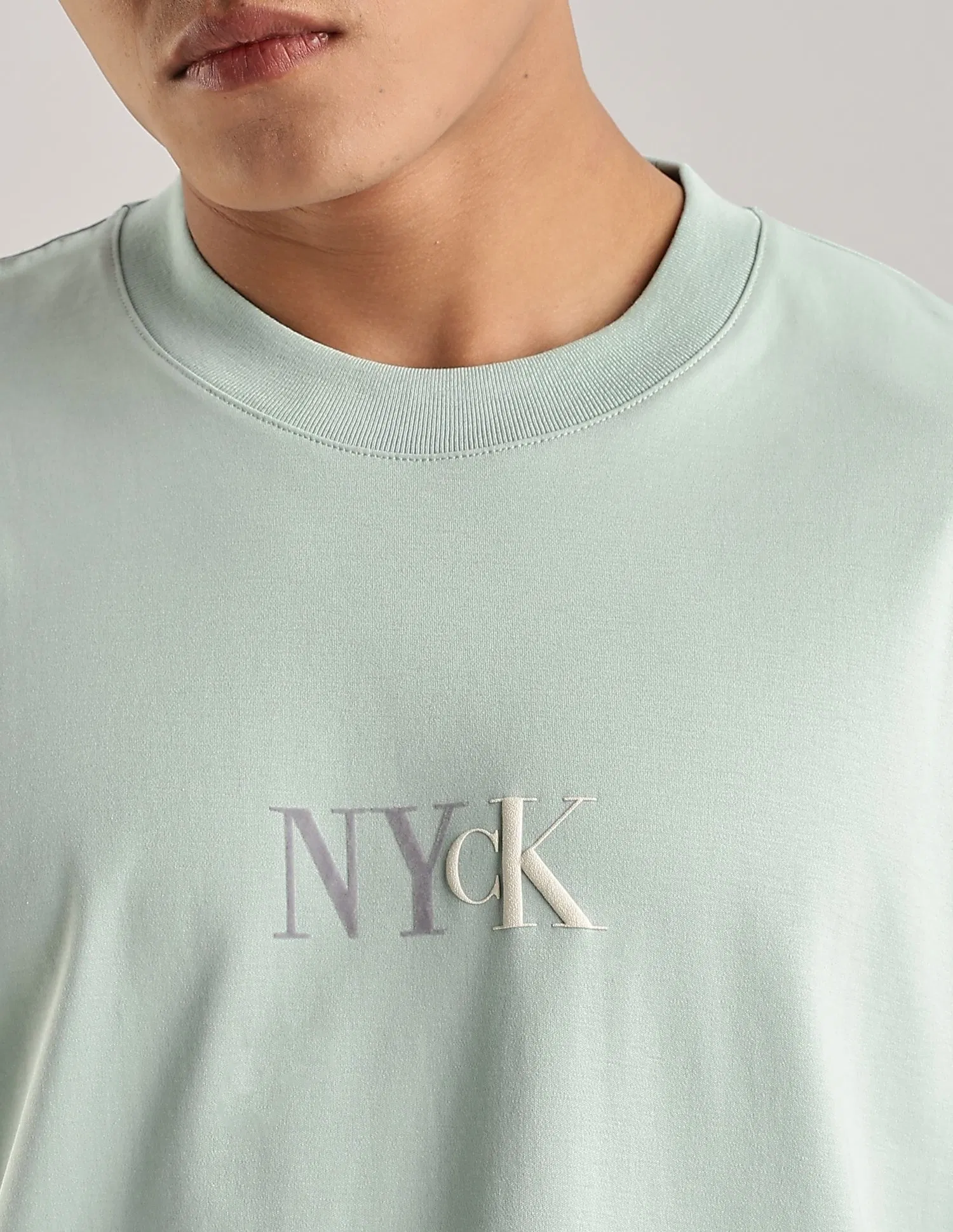 CALVIN KLEIN Graphic Oversized-Fit Cotton T Shirt  4RAB805
