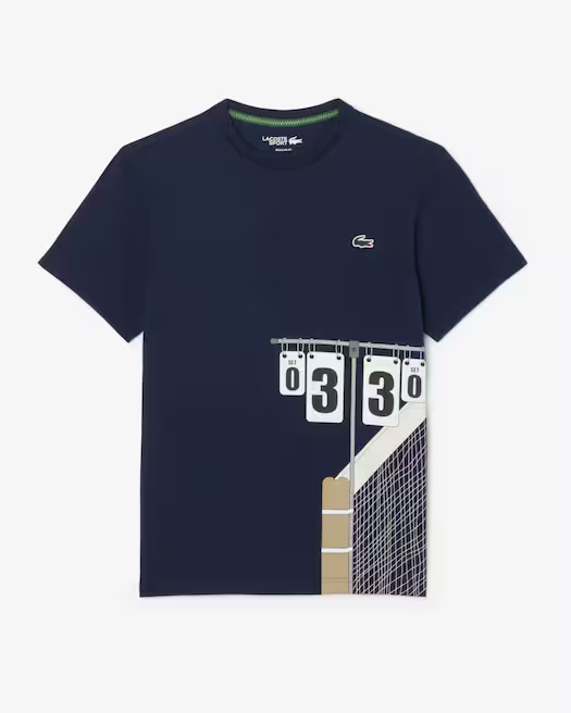 LACOSTE T Shirt Tee Kaos Pria Cowo TH4758