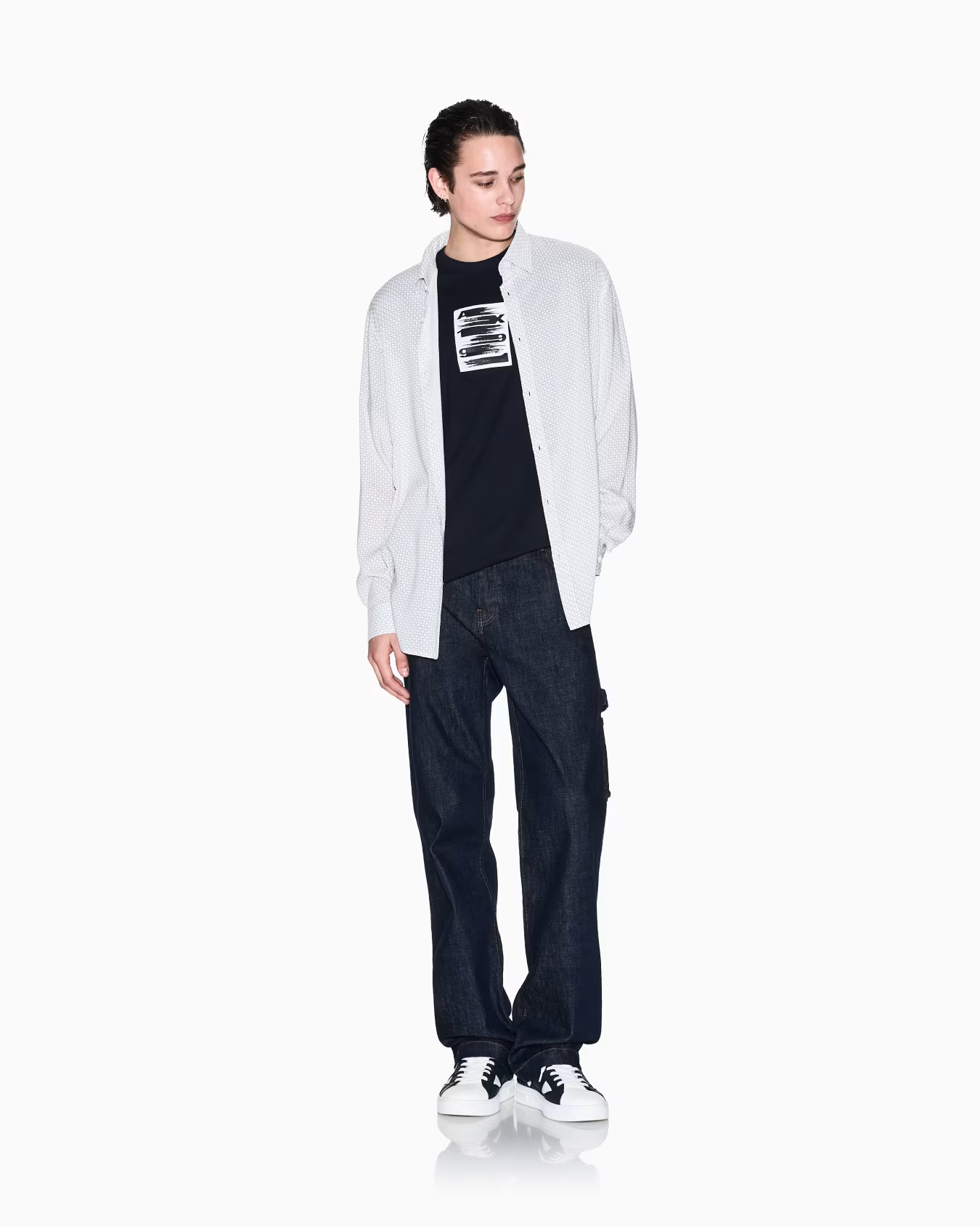 ARMANI EXCHANGE Abstract Logo T Shirt XM000548