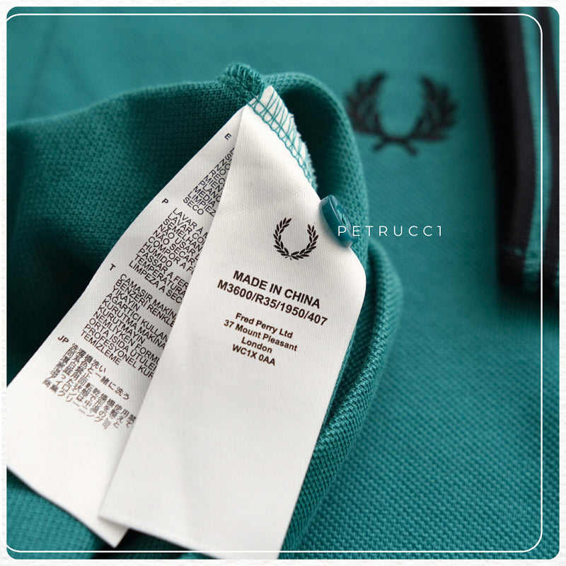 Fred Perry The Twin Tipped Polo Shirt M3600/R35