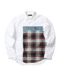 Fred Perry Mix Panelled Long Sleeve Shirts F4546