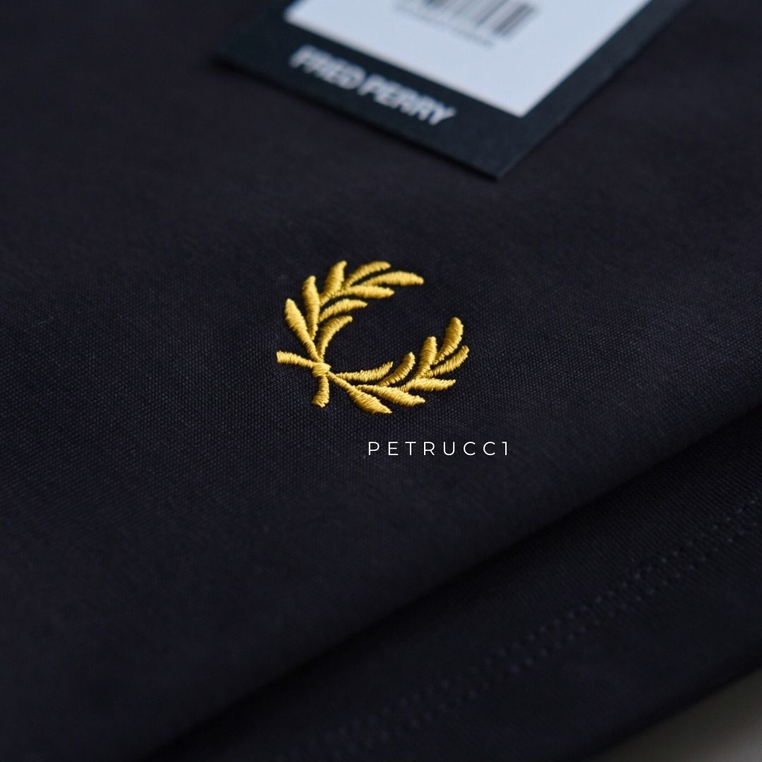 Fred Perry Contrast Tape Ringer T-Shirt Kaos M4613/W75