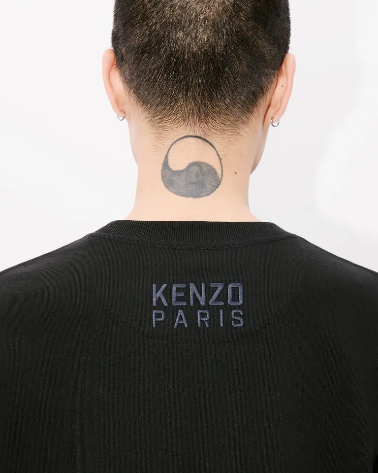 KENZO Happy Tiger Embroidered Oversized T Shirt 5TS5264SI