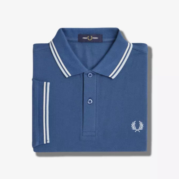 Fred Perry Kaos Cotton Pique Polo Shirt Cowo Original Pria M3600/U91