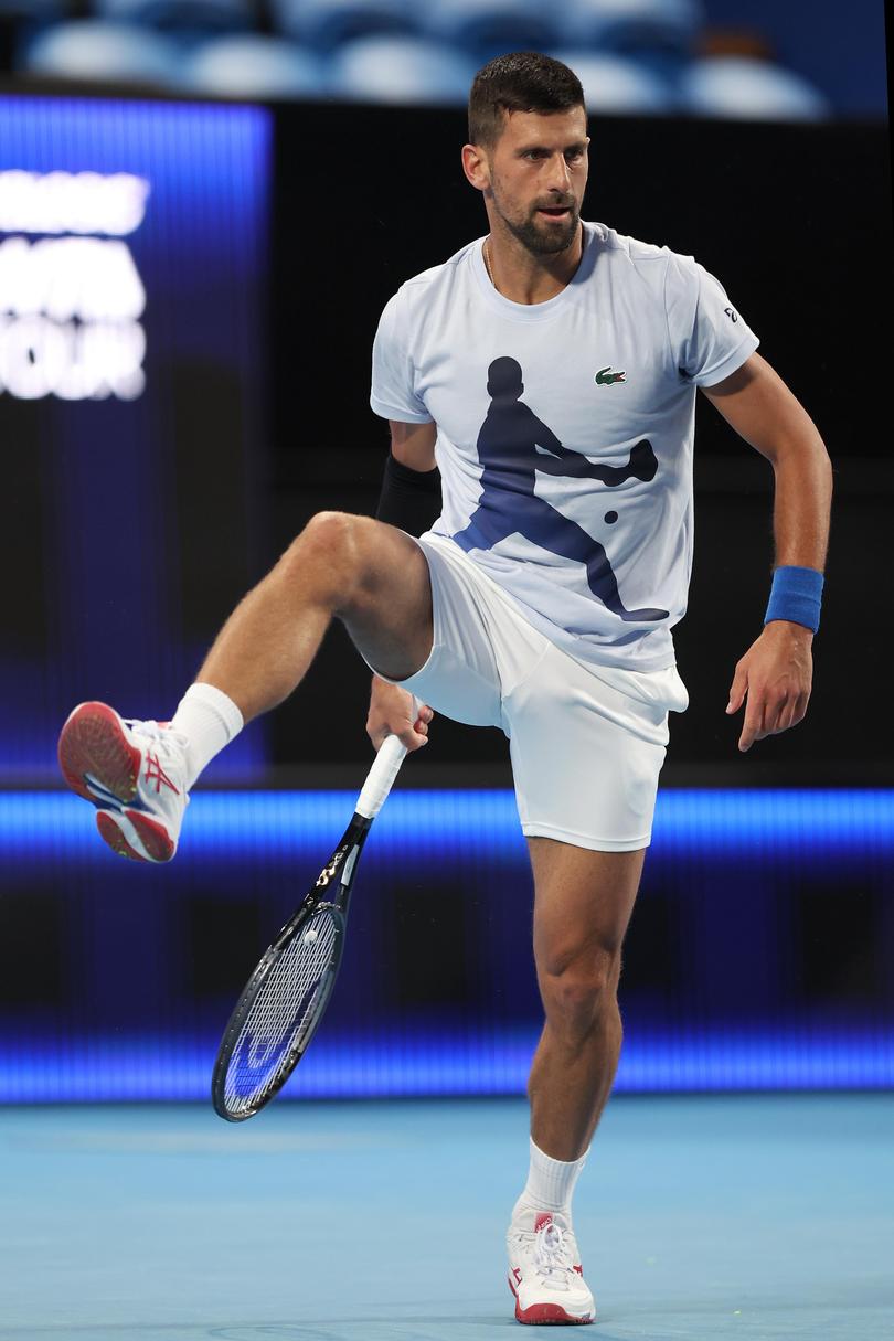 LACOSTE Tennis x Novak Djokovic T Shirt and Cap Set  TH7516