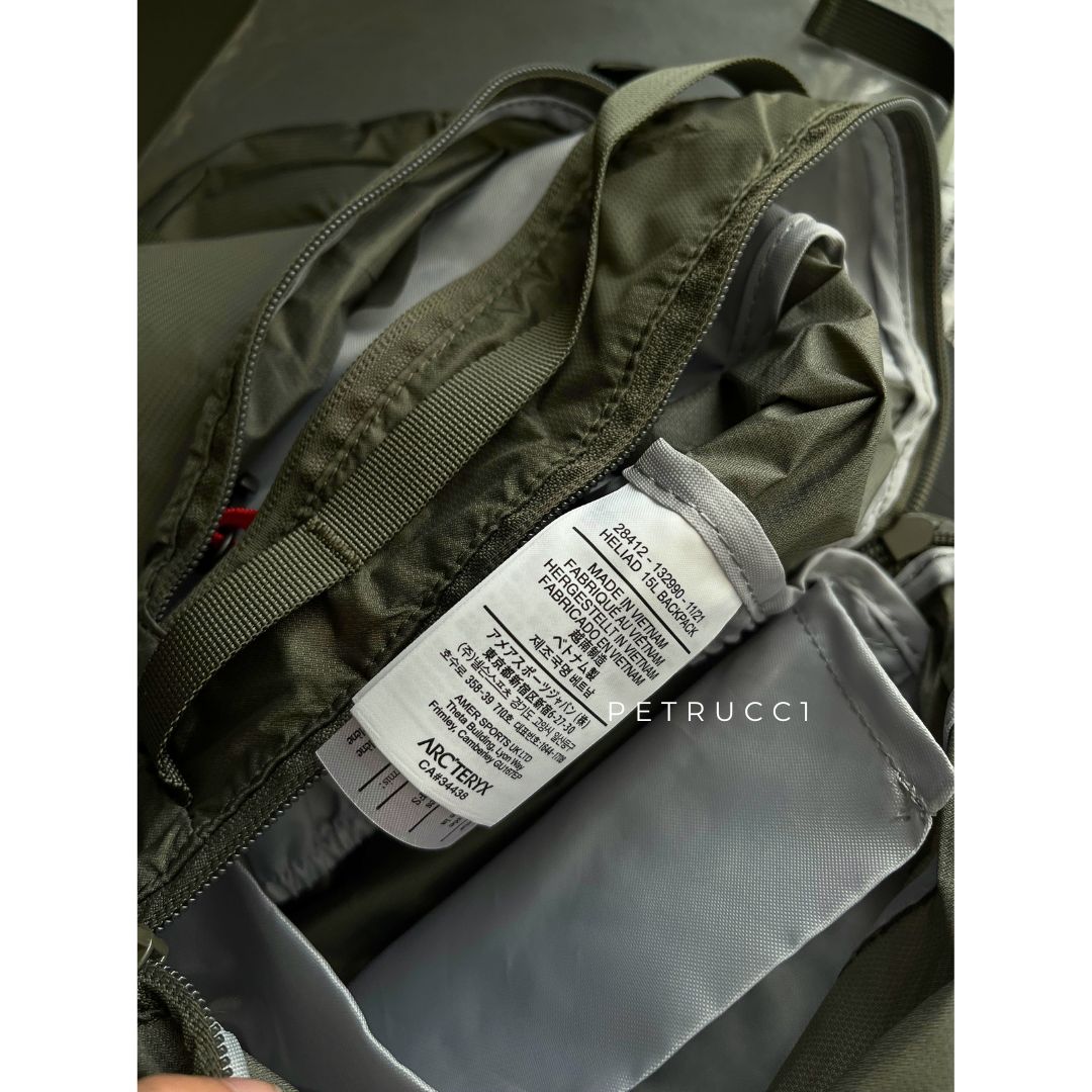 ARCTERYX Lightweight Heliad 15 Backpack