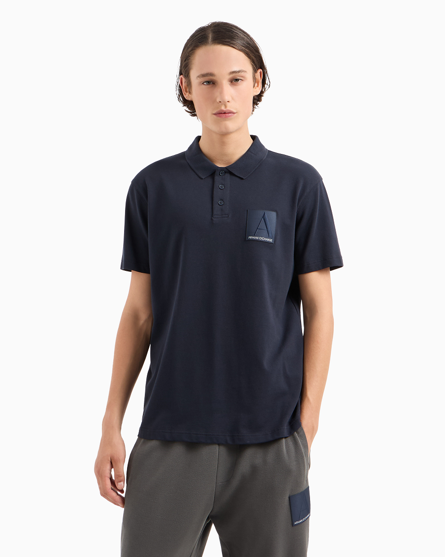 Armani Exchange Polo Shirt Kaos Kerah Pria 6DZFJA