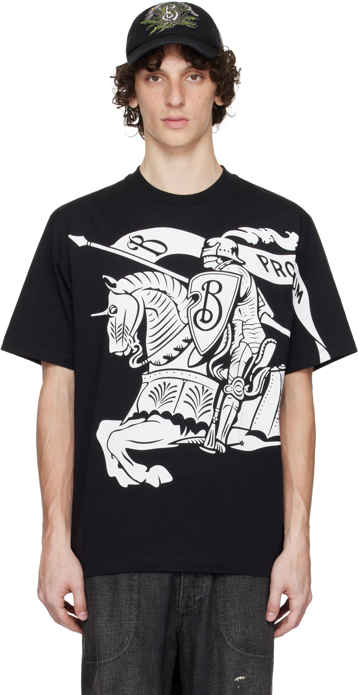 BURBERRY EKD Cotton T shirt 8095058