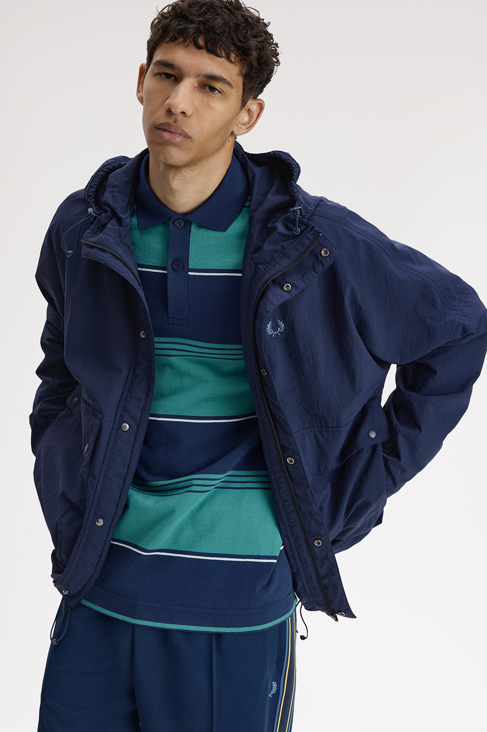 Fred Perry Cropped Ripstop Parka J2323/X86