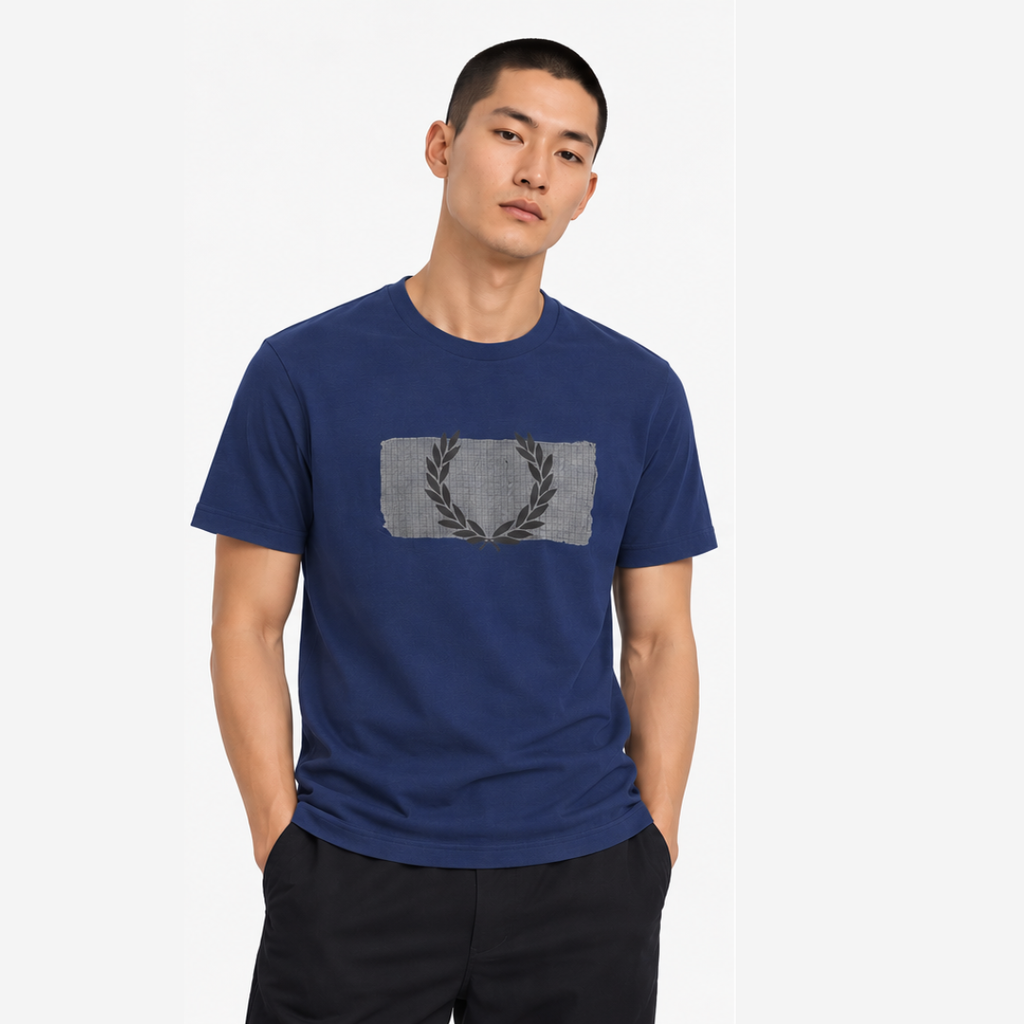 Fred Perry T shirt Tee kaos cowo pria man men M6551