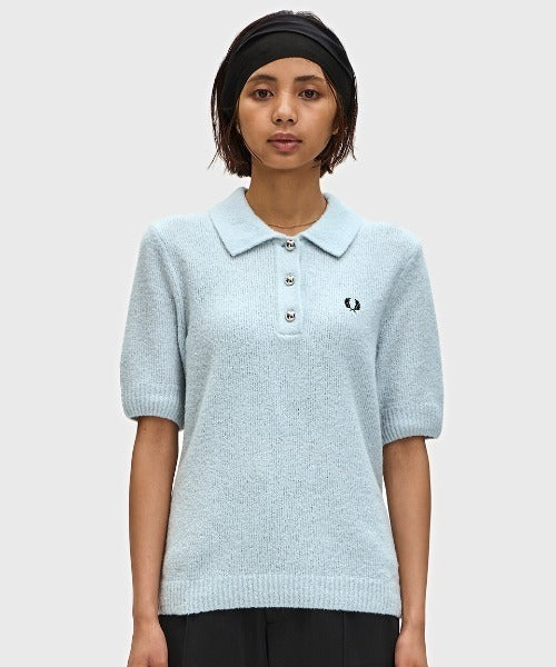 Fred Perry Textured Knitted Shirt Women K1113/R30